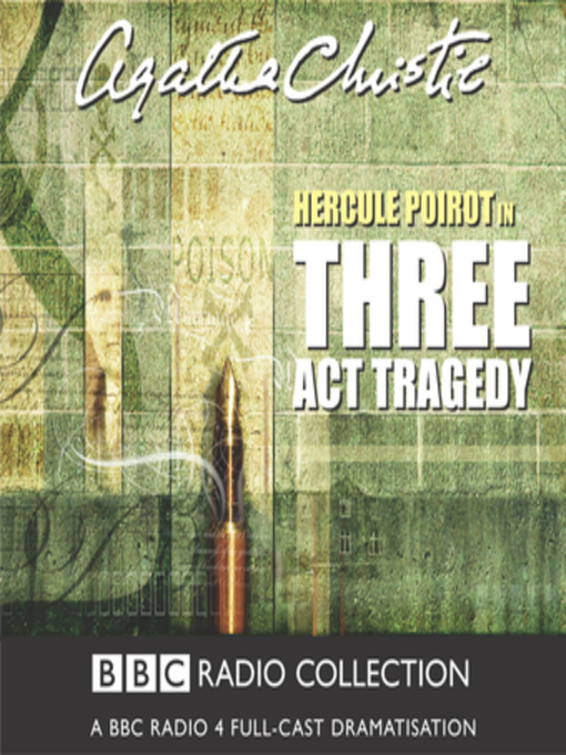 Title details for Three Act Tragedy by Agatha Christie - Available